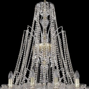 Подвесная люстра Bohemia Ivele Crystal 1411 1411/20/400/XL-120/G в Красноуральске - krasnouralsk.mebel24.online | фото 4