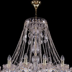 Подвесная люстра Bohemia Ivele Crystal 1411 1411/24/530/G в Красноуральске - krasnouralsk.mebel24.online | фото 4