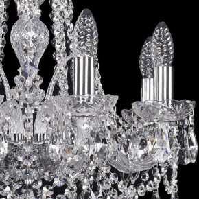 Подвесная люстра Bohemia Ivele Crystal 1411 1411/8/160/Ni в Красноуральске - krasnouralsk.mebel24.online | фото 2