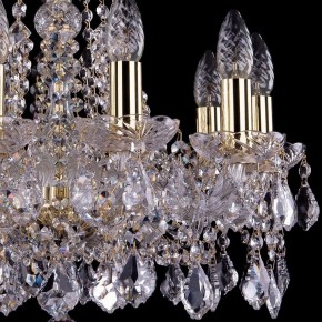Подвесная люстра Bohemia Ivele Crystal 1413 1413/10/165/G/Leafs в Красноуральске - krasnouralsk.mebel24.online | фото 2