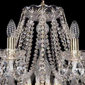 Подвесная люстра Bohemia Ivele Crystal 1413 1413/12/360/G в Красноуральске - krasnouralsk.mebel24.online | фото 4