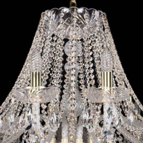 Подвесная люстра Bohemia Ivele Crystal 1413 1413/18/400/G в Красноуральске - krasnouralsk.mebel24.online | фото 4