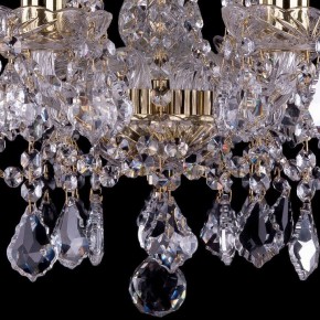 Подвесная люстра Bohemia Ivele Crystal 1413 1413/6/141/G/Leafs в Красноуральске - krasnouralsk.mebel24.online | фото 3