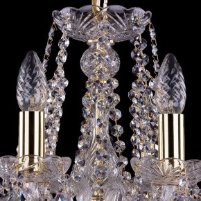 Подвесная люстра Bohemia Ivele Crystal 1413 1413/8/165/G в Красноуральске - krasnouralsk.mebel24.online | фото 4
