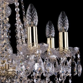Подвесная люстра Bohemia Ivele Crystal 1413 1413/8/165/G/Tube в Красноуральске - krasnouralsk.mebel24.online | фото 2