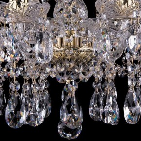 Подвесная люстра Bohemia Ivele Crystal 1413 1413/8/165/G/Tube в Красноуральске - krasnouralsk.mebel24.online | фото 3