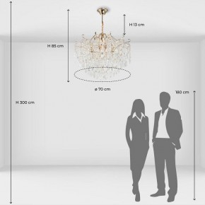 Подвесная люстра De City Бриз 38 111016006 в Красноуральске - krasnouralsk.mebel24.online | фото 8