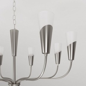 Подвесная люстра Eurosvet Rhyton 60167/8 никель в Красноуральске - krasnouralsk.mebel24.online | фото 8
