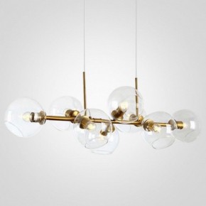 Подвесная люстра Imperiumloft Staggered Glass Chandelier 8 40.2211 в Красноуральске - krasnouralsk.mebel24.online | фото