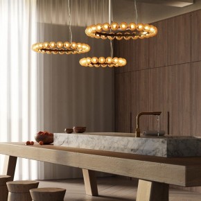 Подвесная люстра Maytoni Ambre MOD331PL-L32BS3K в Красноуральске - krasnouralsk.mebel24.online | фото 3
