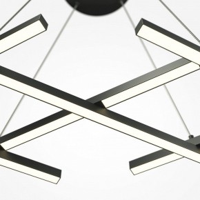 Подвесная люстра Maytoni Halo MOD244PL-L50BK в Красноуральске - krasnouralsk.mebel24.online | фото 3