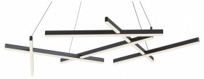Подвесная люстра Maytoni Line MOD016PL-L80BK в Красноуральске - krasnouralsk.mebel24.online | фото