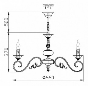 Подвесная люстра Maytoni Perla ARM337-07-R в Красноуральске - krasnouralsk.mebel24.online | фото 6