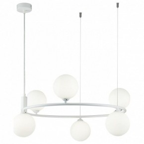 Подвесная люстра Maytoni Ring MOD013PL-06W в Красноуральске - krasnouralsk.mebel24.online | фото 3