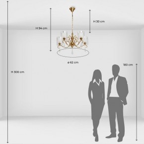 Подвесная люстра MW-Light Эллегия 8 303012505 в Красноуральске - krasnouralsk.mebel24.online | фото 7