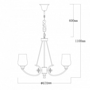 Подвесная люстра MW-Light Палермо 27 386017706 в Красноуральске - krasnouralsk.mebel24.online | фото 9