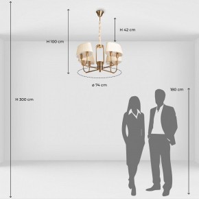 Подвесная люстра MW-Light София 10 355014608 в Красноуральске - krasnouralsk.mebel24.online | фото 9