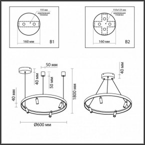 Подвесная люстра Odeon Light Fonda 4317/58L в Красноуральске - krasnouralsk.mebel24.online | фото 6