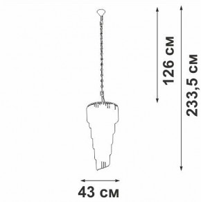 Подвесная люстра Vitaluce V5311 V5311-8/13 в Красноуральске - krasnouralsk.mebel24.online | фото 4