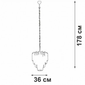 Подвесная люстра Vitaluce V58470 V58470-8/5 в Красноуральске - krasnouralsk.mebel24.online | фото 4
