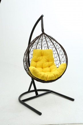 Подвесное кресло Бароло (коричневый/желтый) в Красноуральске - krasnouralsk.mebel24.online | фото