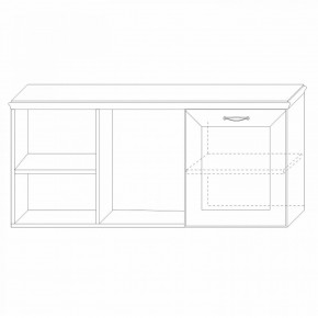 Полка навесная 4 Сиена в Красноуральске - krasnouralsk.mebel24.online | фото 3