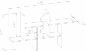 Полка навесная ПК-6 в Красноуральске - krasnouralsk.mebel24.online | фото 4