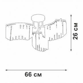 Потолочная люстра Vitaluce V5884 V5884-0/6PL в Красноуральске - krasnouralsk.mebel24.online | фото 3