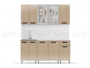 РИО-1 ЛДСП Кухонный гарнитур 1,8 м (Капучино) в Красноуральске - krasnouralsk.mebel24.online | фото