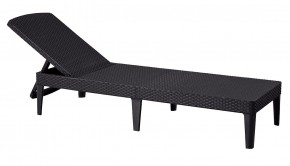 Шезлонг Джайпур (Jaipur Sun lounger) графит в Красноуральске - krasnouralsk.mebel24.online | фото