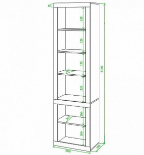 Шкаф для белья Toivo ВтВ-ФГ в Красноуральске - krasnouralsk.mebel24.online | фото 2