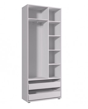Шкаф ДМ 800 с 2-мя ящиками (ясень шимо) в Красноуральске - krasnouralsk.mebel24.online | фото 2