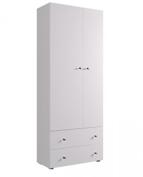 Шкаф ДМ 800 с 2-мя ящиками (ясень шимо) в Красноуральске - krasnouralsk.mebel24.online | фото 4