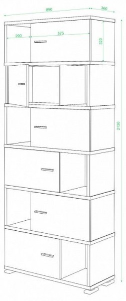 Шкаф комбинированный Домино СБ-30/6 в Красноуральске - krasnouralsk.mebel24.online | фото 3