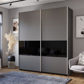 Шкаф-купе Харви ШКК-10 (графит) в Красноуральске - krasnouralsk.mebel24.online | фото