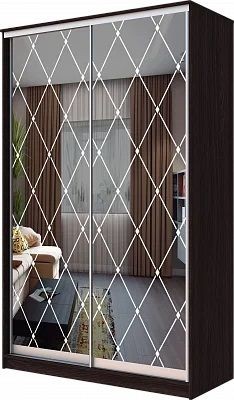 Шкаф-купе ХИТ 23-15-66 РОМБ БОЛЬШОЙ в Красноуральске - krasnouralsk.mebel24.online | фото