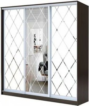 Шкаф-купе ХИТ 23-4-20-666 РОМБ БОЛЬШОЙ МАТОВЫЙ в Красноуральске - krasnouralsk.mebel24.online | фото