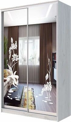 Шкаф-купе ХИТ 24-14-66 ЦАПЛИ в Красноуральске - krasnouralsk.mebel24.online | фото