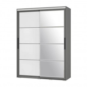 Шкаф-купе Крафт-6 1.6 м ШКК-06 (графит) в Красноуральске - krasnouralsk.mebel24.online | фото 3
