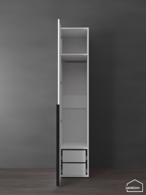 Шкаф Linnea MHR-1-3 2050х400х510 (Белый-М 11.1.2) в Красноуральске - krasnouralsk.mebel24.online | фото 6
