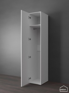 Шкаф Linnea MHR-1PO 2050х400х510 (Белый-М 11.1.2) в Красноуральске - krasnouralsk.mebel24.online | фото 4