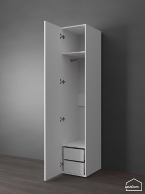 Шкаф Linnea MHR-1PO-3 2050х400х510 (Белый-М 11.1.2) в Красноуральске - krasnouralsk.mebel24.online | фото 4