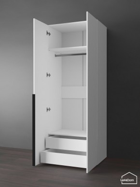 Шкаф Linnea MHR-2-3 2050х800х510 (Белый-М 11.1.1) в Красноуральске - krasnouralsk.mebel24.online | фото 5