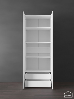 Шкаф Linnea MHR-2PO-4 2050х800х510 (Белый-М 11.1.1) в Красноуральске - krasnouralsk.mebel24.online | фото 6