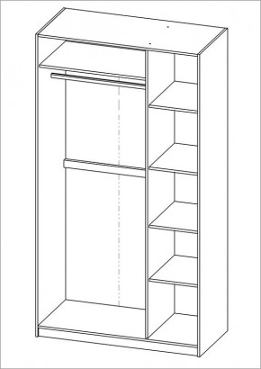 Шкаф ПЕГАС трехдверный, цвет Дуб Сонома в Красноуральске - krasnouralsk.mebel24.online | фото