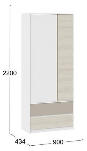 Шкаф платяной Сканди в Красноуральске - krasnouralsk.mebel24.online | фото 5