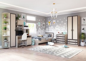 НАОМИ Шкаф 2-х створчатый с 2 ящиками в Красноуральске - krasnouralsk.mebel24.online | фото 2