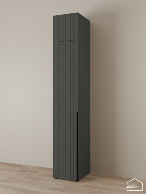 Шкаф с антресолью Linnea MHR-1A-2 2450х400х510 (Графит-М 11.1.25) в Красноуральске - krasnouralsk.mebel24.online | фото 1