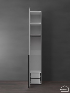 Шкаф с антресолью Linnea MHR-1A-3 2450х400х510 (Белый-М 11.1.1) в Красноуральске - krasnouralsk.mebel24.online | фото 5
