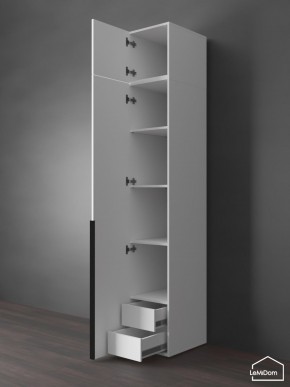 Шкаф с антресолью Linnea MHR-1A-4 2450х400х510 (Белый-М 11.1.1) в Красноуральске - krasnouralsk.mebel24.online | фото 5